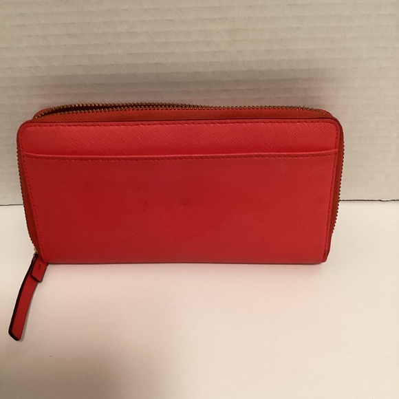 Kate Spade Red Wallet with Cupcake Design - Picture 2 of 9
